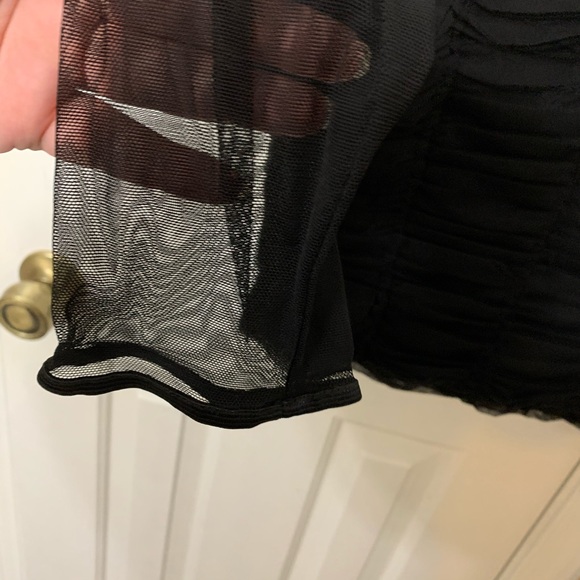 Mesh and sequin formal top - Picture 4 of 7